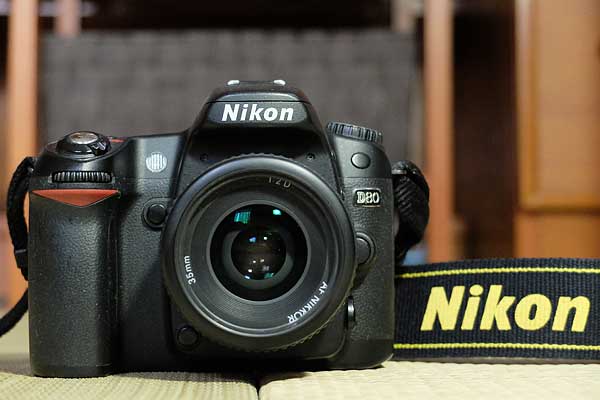 Nikon D80・修理前