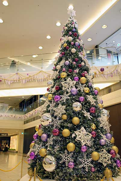 名古屋高島屋12階のクリスマスツリー
